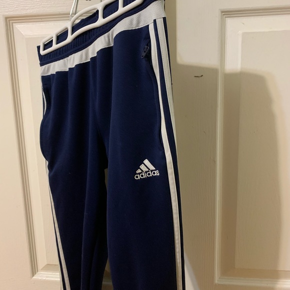 Adidas Navy blue track pants - Picture 3 of 4